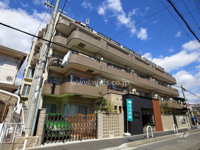フォレスティア芦屋浜町の外観（南西側から）