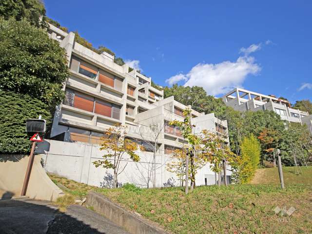 ザ・六甲アパートメントの外観(南側から)