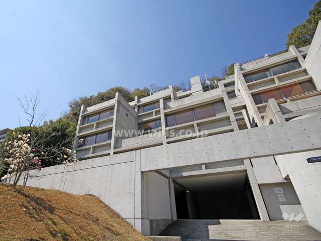 ザ・六甲アパートメントの外観(南側から)