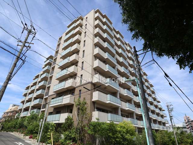 グランドメゾン一社レジデンスシティの外観(南西側から)