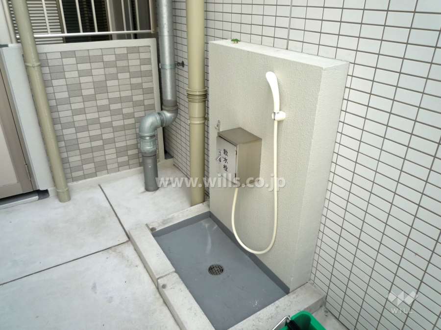 ペット足洗い場