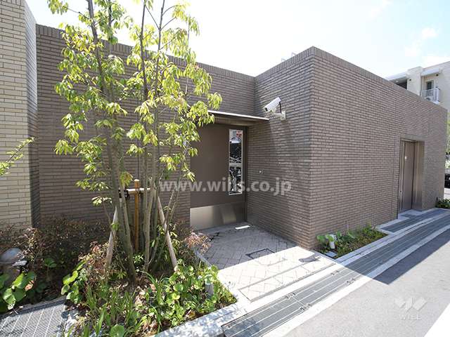 駐輪場の出入り口