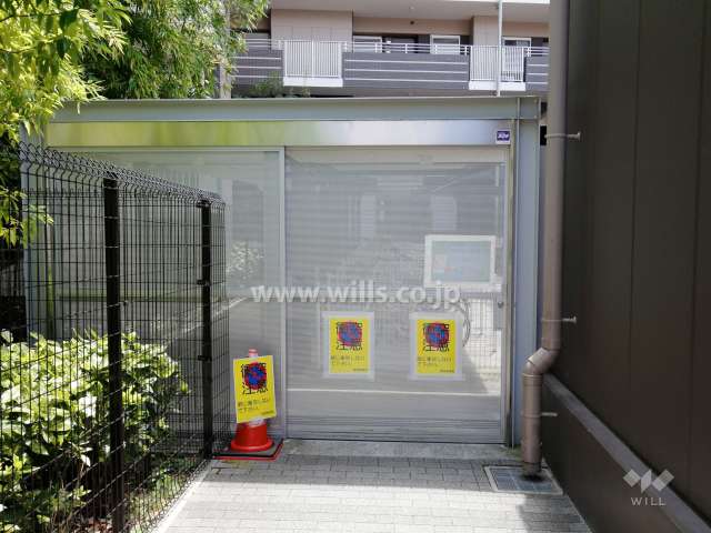 駐輪場の出入り口