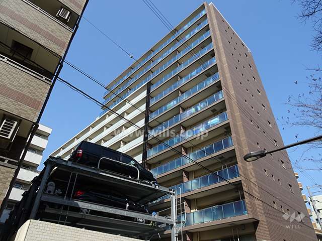 ワコーレ深江駅前ガーデンズの外観（南西側から）