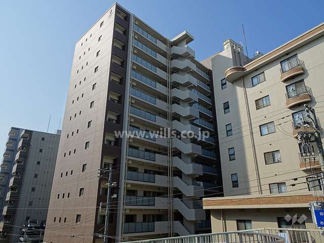 ワコーレ深江駅前ガーデンズの外観（南東側から）