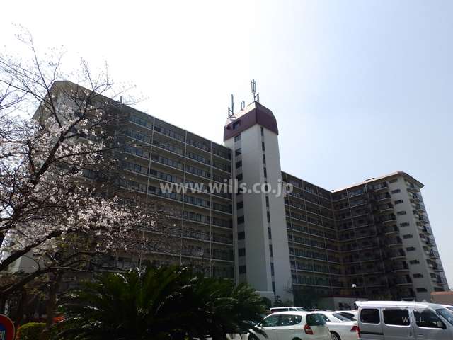 オリーブハイツ相川1号棟の外観(北東側から)