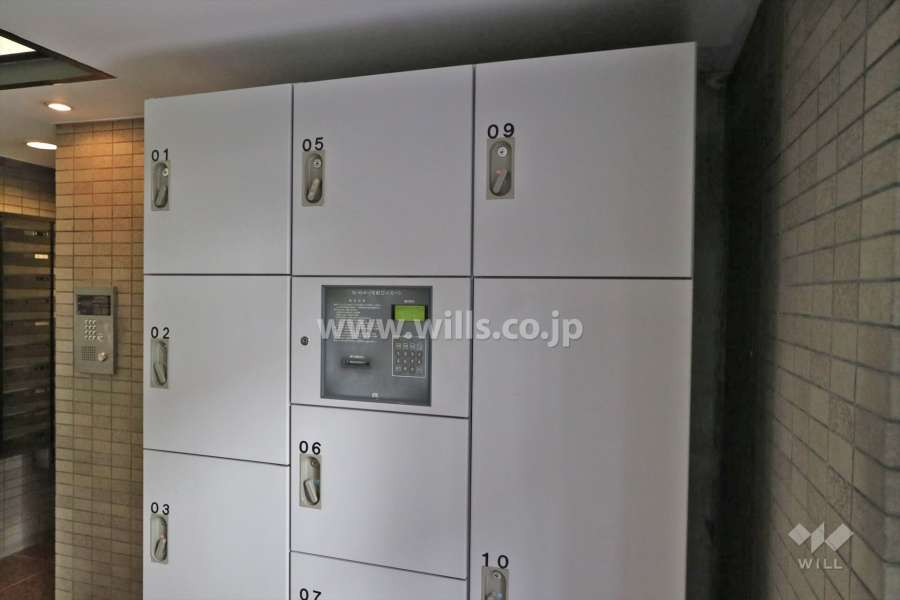 ベルデフラッツ淡路駅前の宅配ボックス