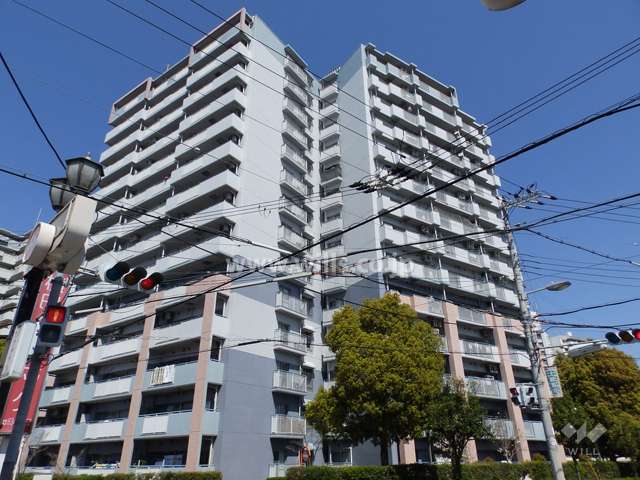 リバライン井高野3号棟の外観(南東側から)