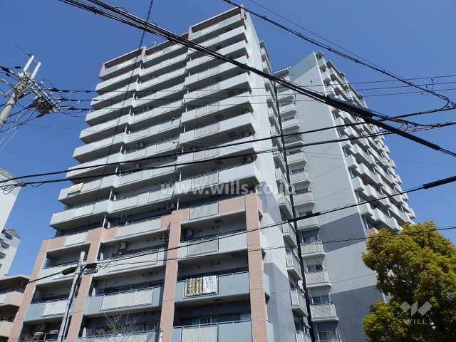 リバライン井高野3号棟の外観(南側輪から)