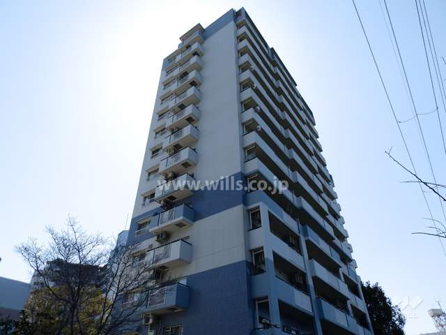 リバライン井高野1号棟の外観(北西側から)