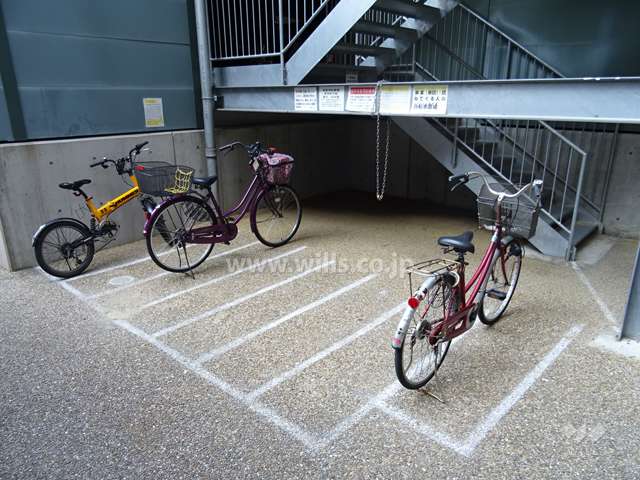 来客者用駐輪場