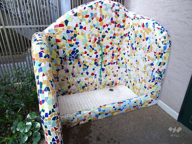 ペット足洗い場