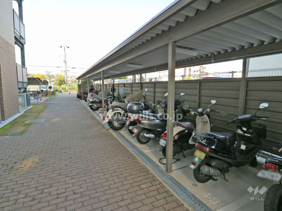 バイク置き場
