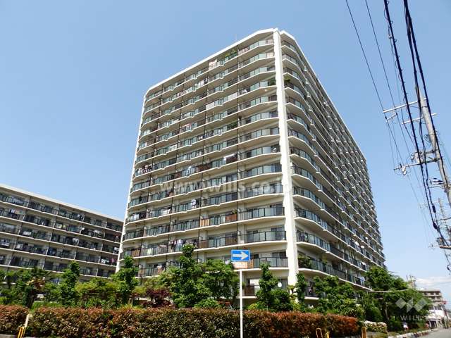 マンション外観（南西側から）