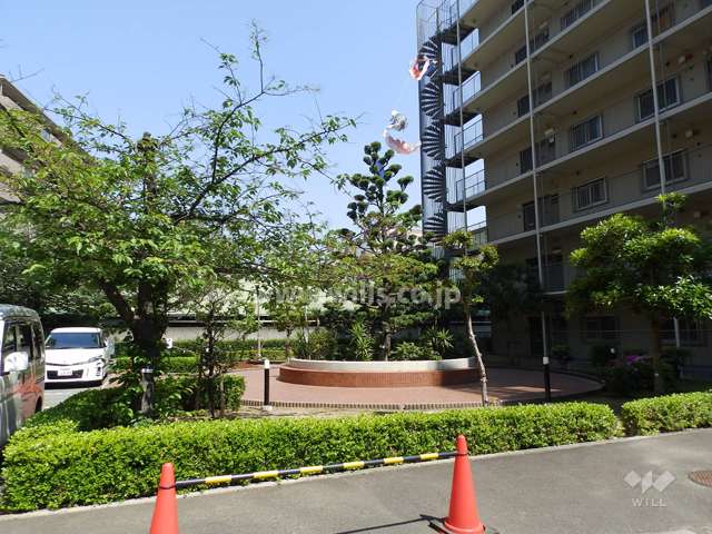 敷地内植栽スペース