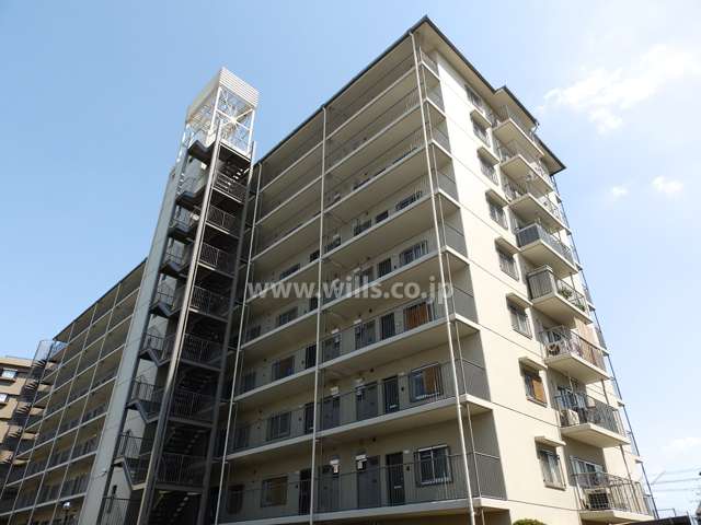 マンション外観（北西側から）