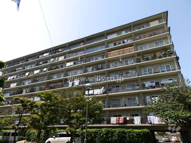 マンション外観（南東側から）