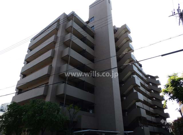 マンション外観（北東側から）