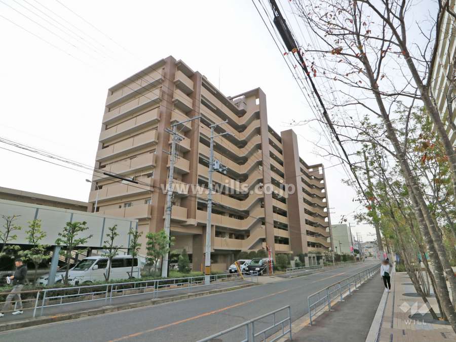 アルス上新庄フォレストスクエアの外観(北東側から)