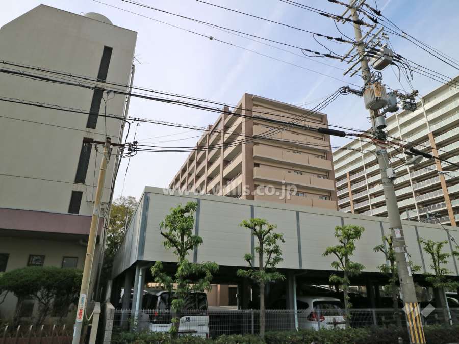 アルス上新庄フォレストスクエアの外観(西側から)