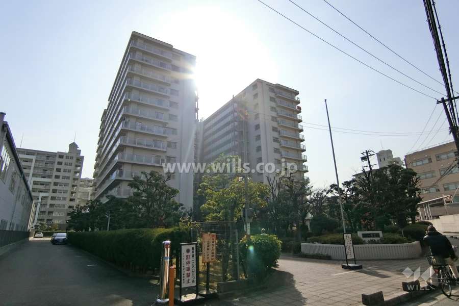 ファミール東淀川の外観（北東側から）