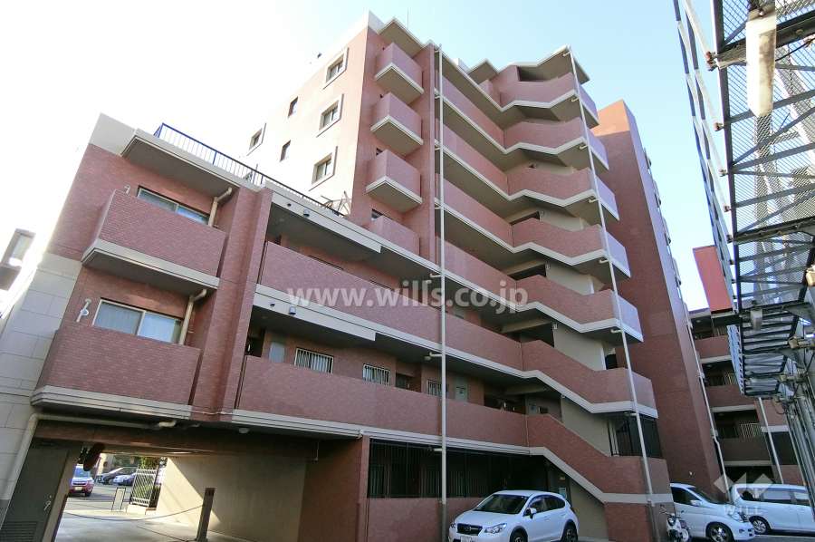 グランディアシティオアシスの外観（北東側から）