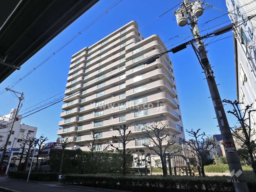 メロディーハイム北大阪の外観(南東側から)