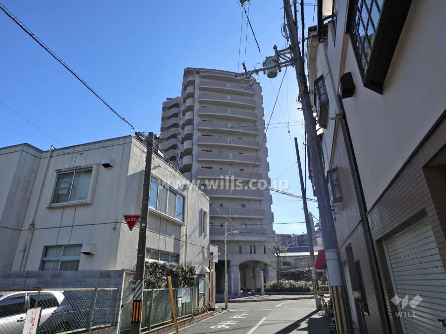 メロディーハイム北大阪の外観(北側から)