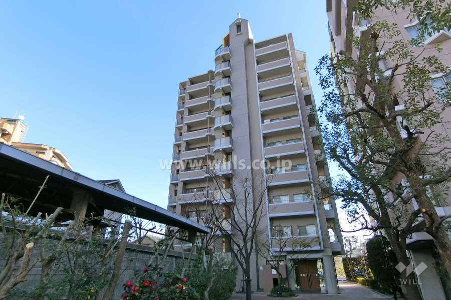 ラウムズ菅原ノースヒルの外観（南西側から）