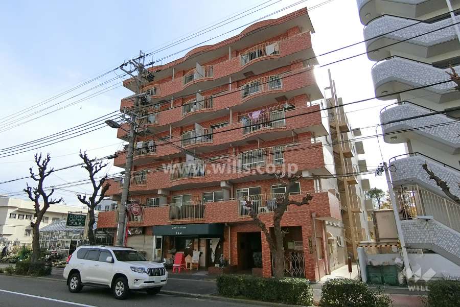 豊富第３プレジデントハイツの外観（北西側から）