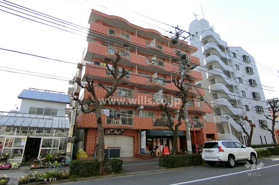 豊富第３プレジデントハイツの外観（北東側から）