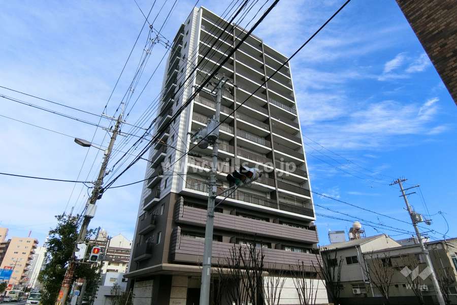 フィオレ菅原公園の外観（南西側から）