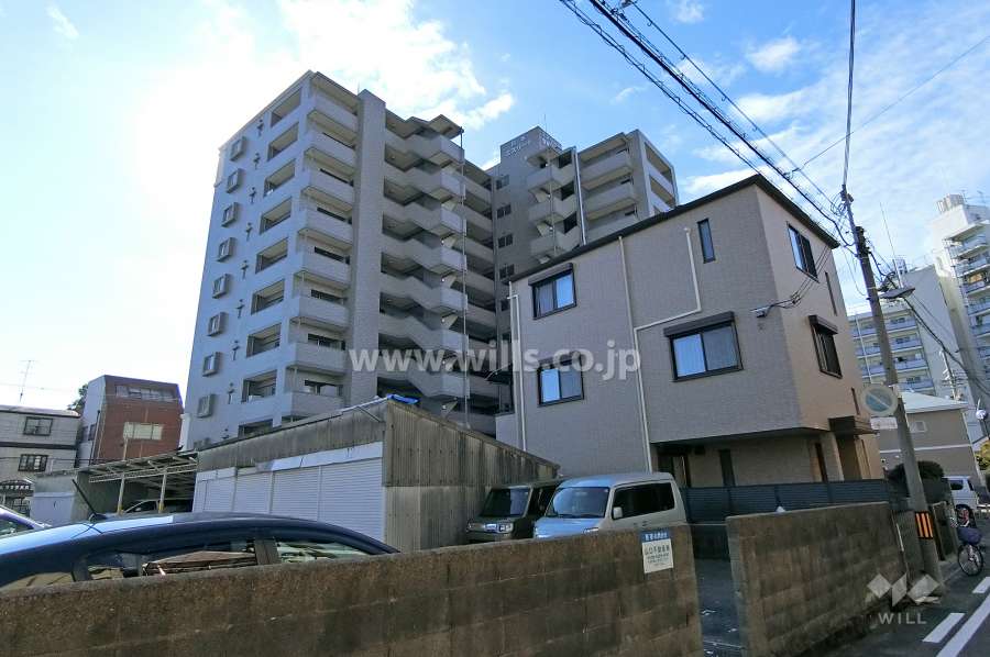 エスリード菅原東公園の外観（北東側から）