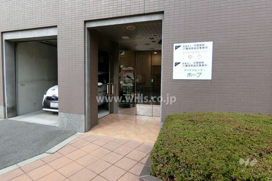 ケアセンターの入り口