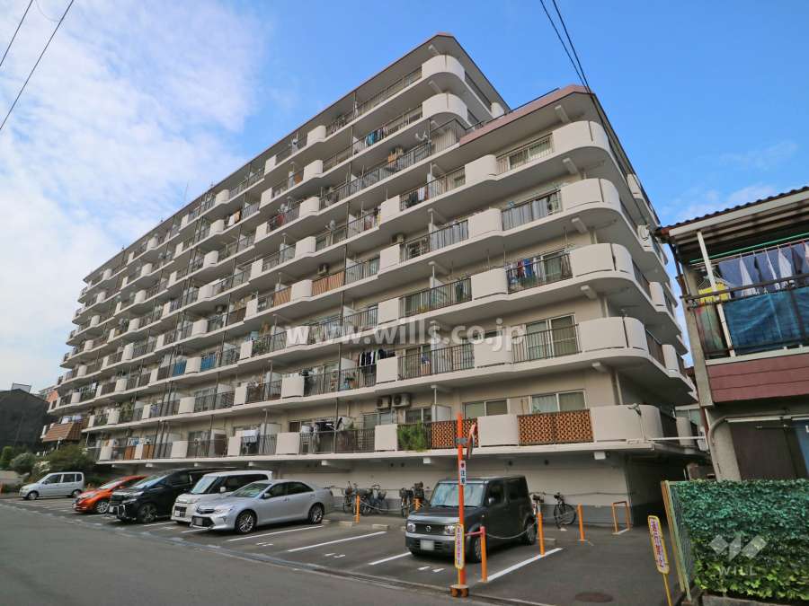 ネオコーポ瑞光寺公園の外観(南東側から)