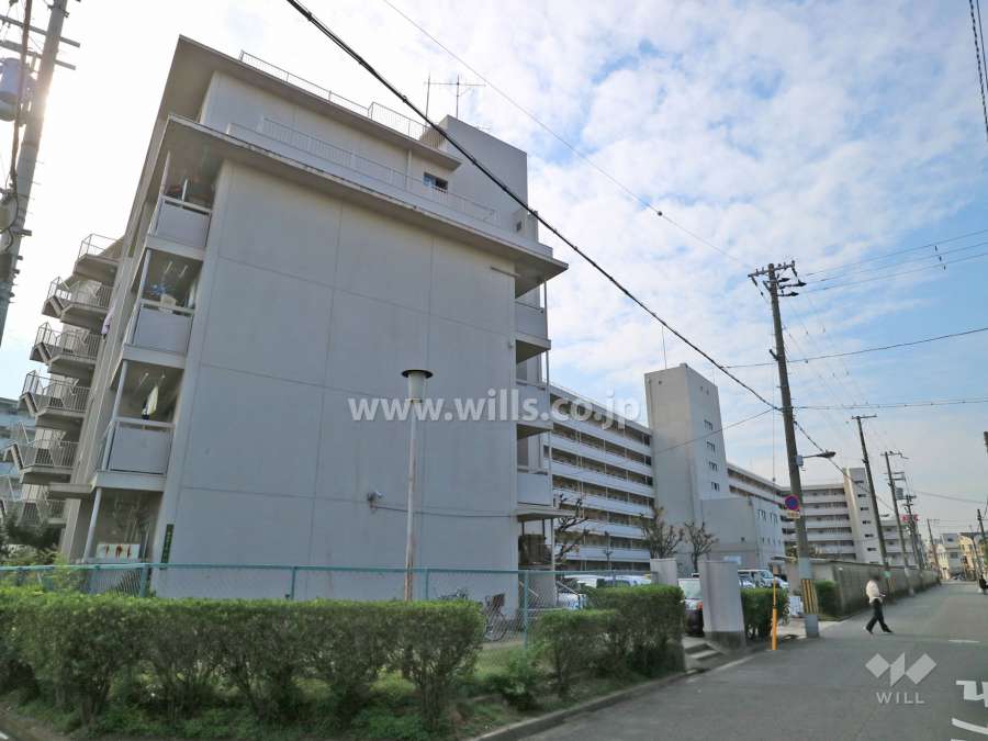 瑞光コーポの外観(北東側から)