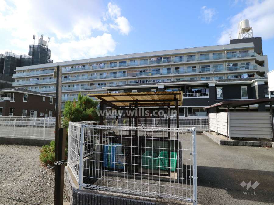 ローズコーポニュー江口Ⅰの外観(東側から)