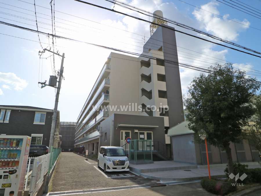 ローズコーポニュー江口Ⅰの外観(北側から)