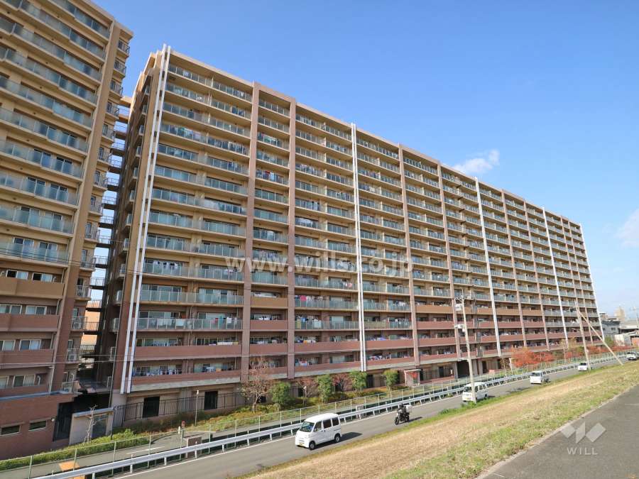 BELISTA東淀川大桐B棟の外観(南東側から)