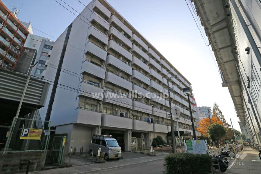 ビジネス新大阪の外観（北側から）