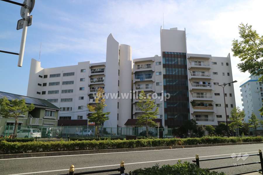 東淀川ホームプラザの外観（北西側から）