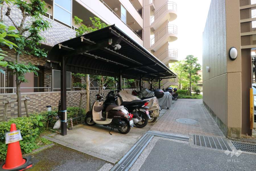 バイク置場
