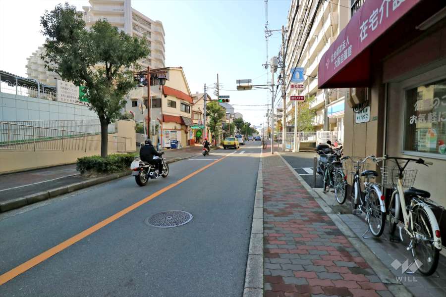 敷地の前面道路