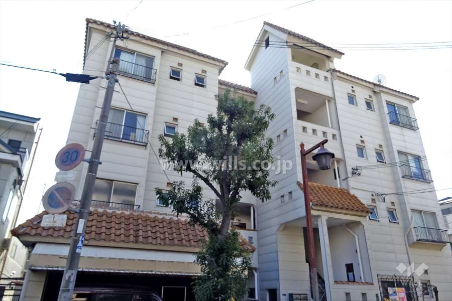 川崎ドリームマンションの外観（北東側から）