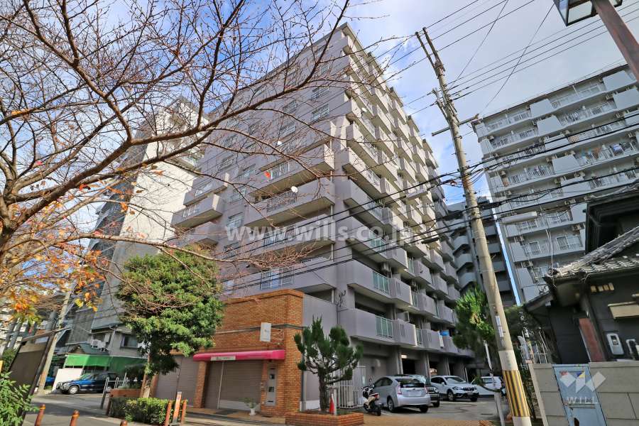 コボリマンション新大阪-の外観（西側から）