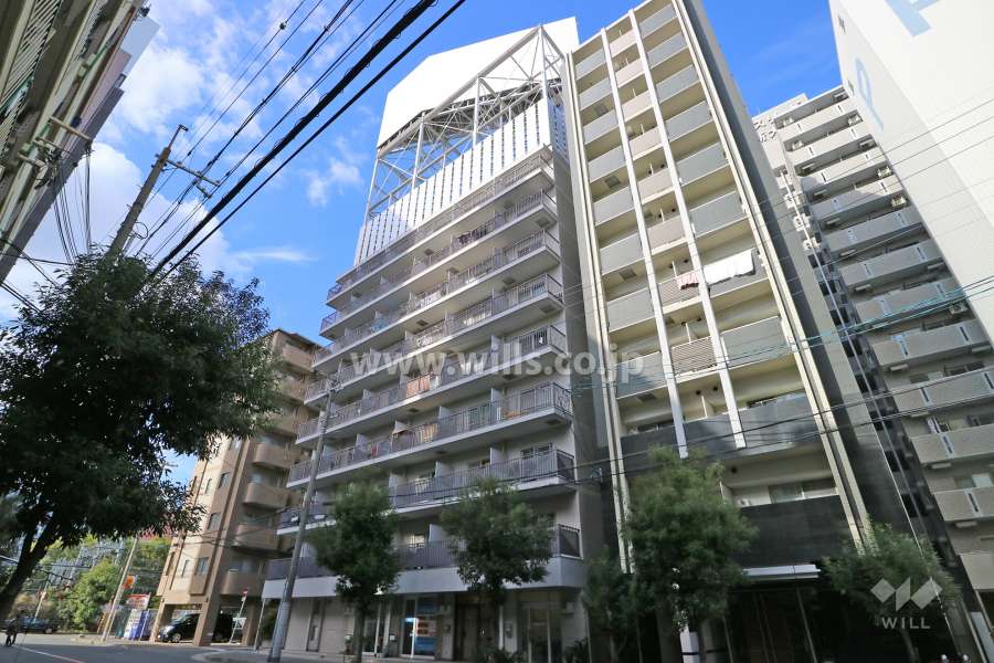 シティハイム新大阪-の外観（南東側から）