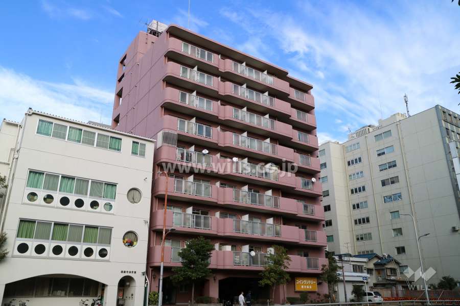 藤和シティコープ新大阪の外観（南西側から）