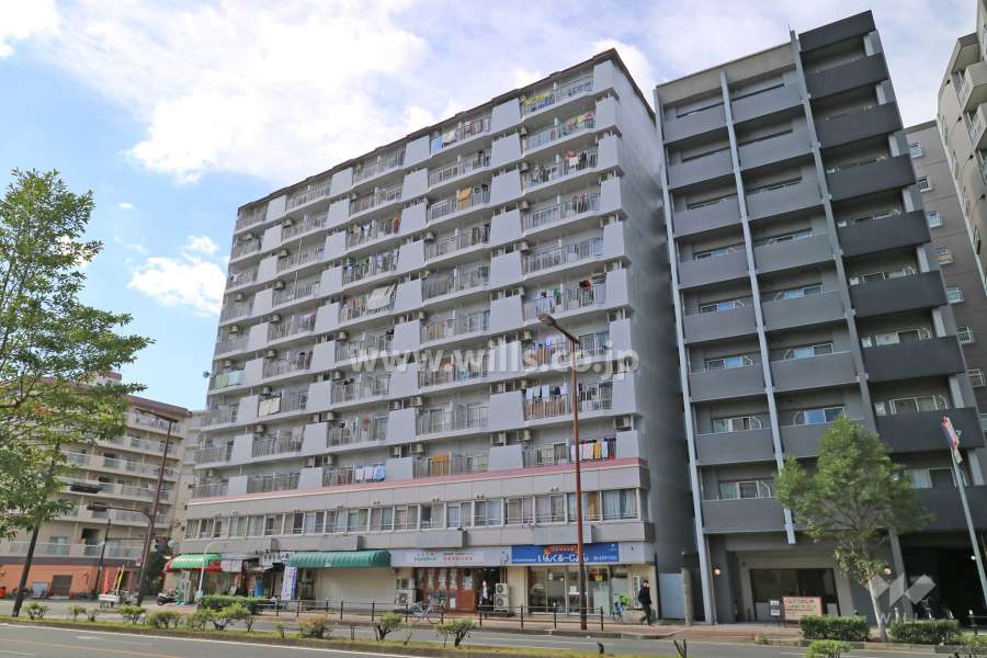 新大阪第一ダイヤモンドマンションの外観（北東側から）