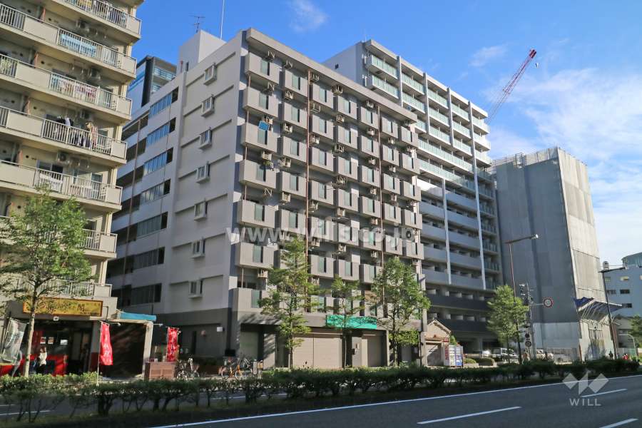 シャンボール第3新大阪-の外観（北側から）