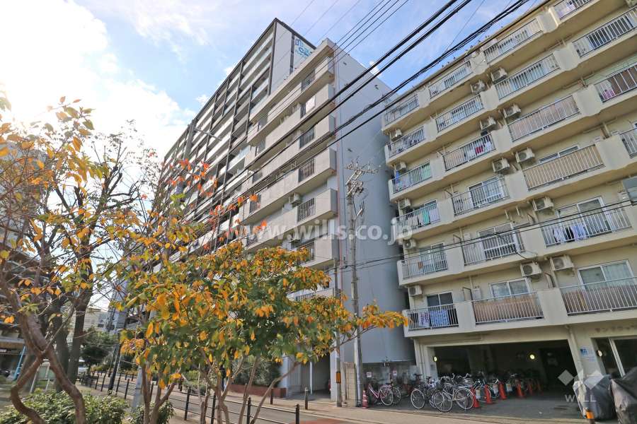 シャンボール第3新大阪-の外観（東側から）